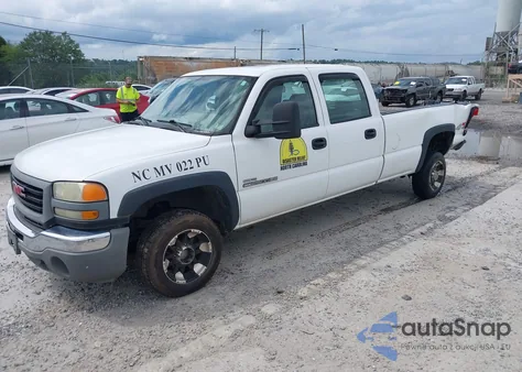 2007 GMC Sierra 2500Hd Classic Work Truck from USA, damaged, VIN 1GTHK23D47F145783